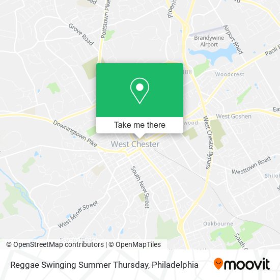 Reggae Swinging Summer Thursday map