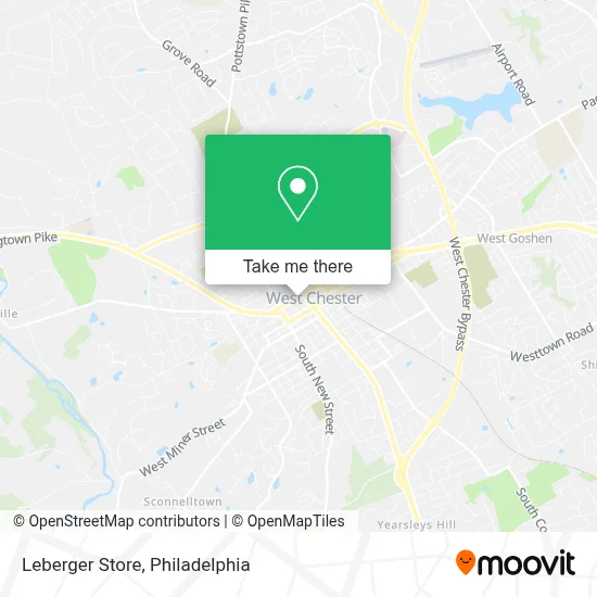 Leberger Store map