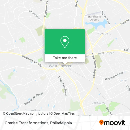 Granite Transformations map