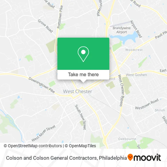 Mapa de Colson and Colson General Contractors