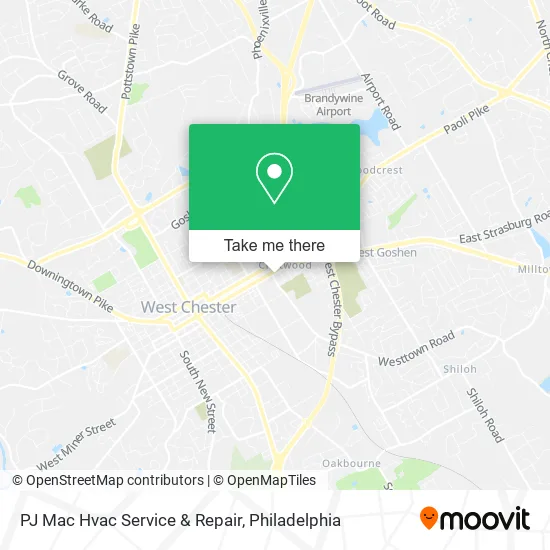 PJ Mac Hvac Service & Repair map