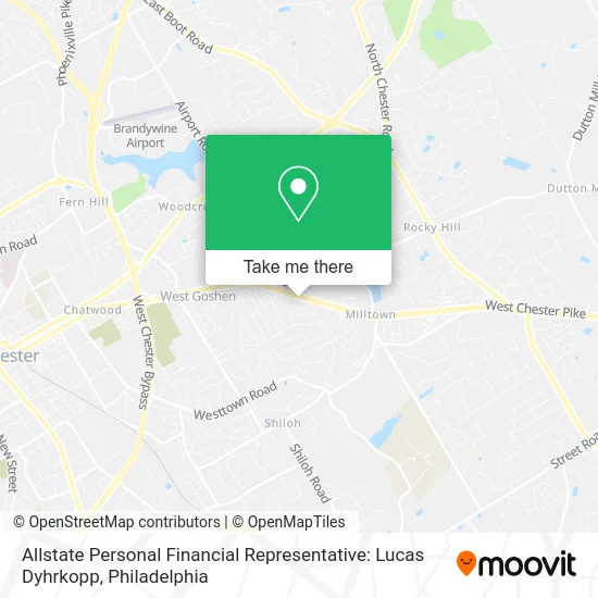 Allstate Personal Financial Representative: Lucas Dyhrkopp map