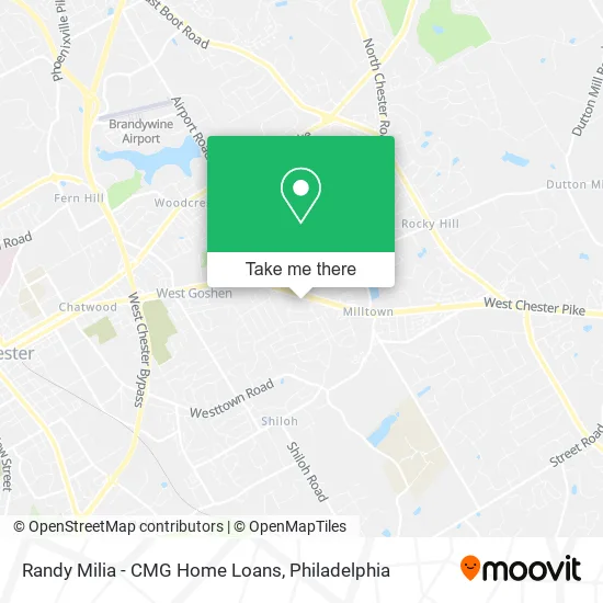 Randy Milia - CMG Home Loans map