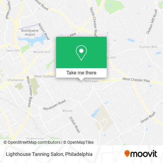 Lighthouse Tanning Salon map