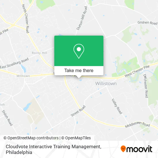 Cloudvote Interactive Training Management map