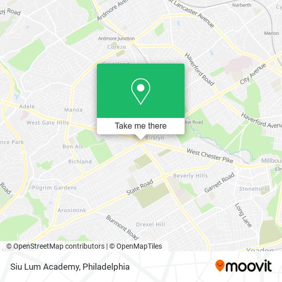 Mapa de Siu Lum Academy
