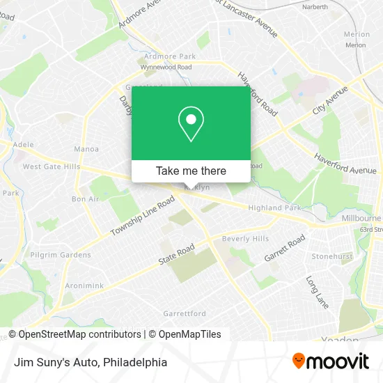 Jim Suny's Auto map