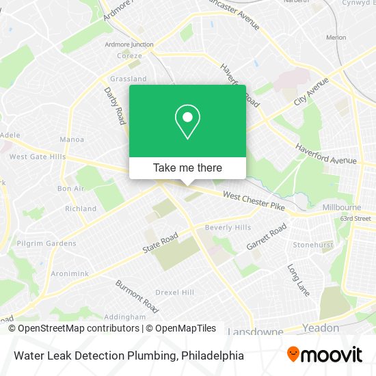 Water Leak Detection Plumbing map