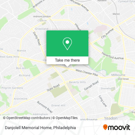 Danjolell Memorial Home map