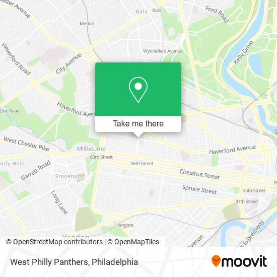 West Philly Panthers map