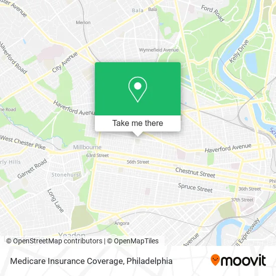 Medicare Insurance Coverage map