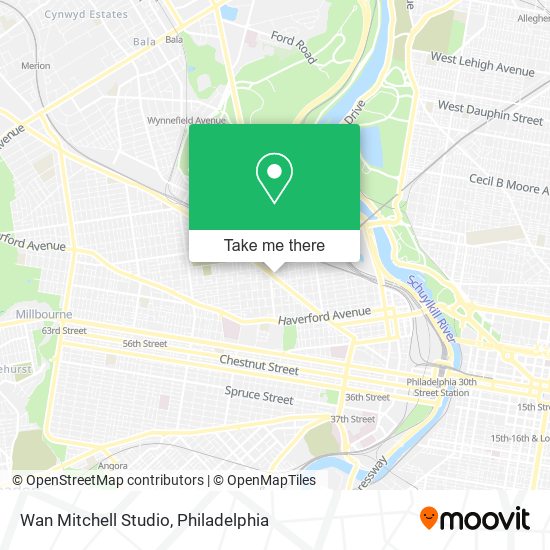 Wan Mitchell Studio map