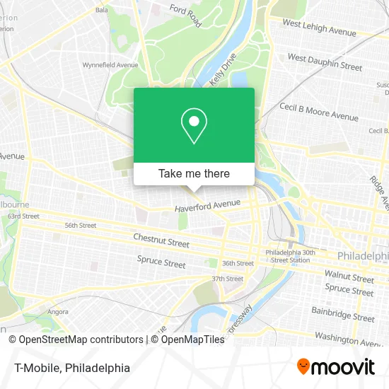 T-Mobile map