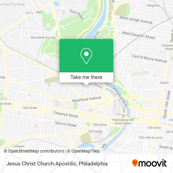 Mapa de Jesus Christ Church-Apostilic