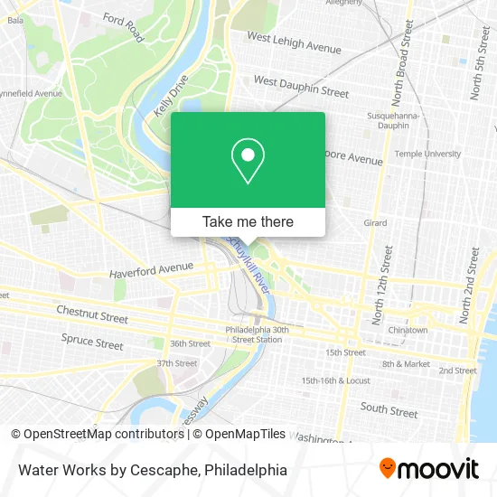 Water Works by Cescaphe map