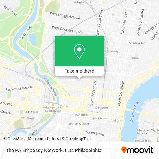 The PA Embossy Network, LLC map