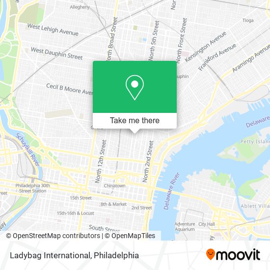 Mapa de Ladybag International