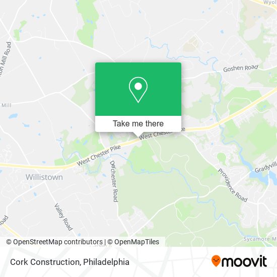 Cork Construction map