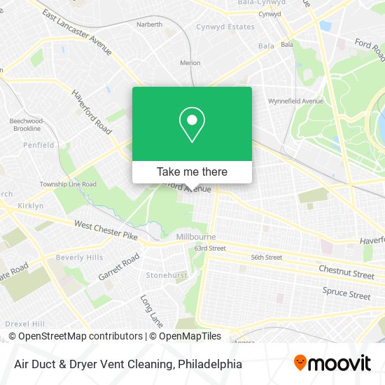 Mapa de Air Duct & Dryer Vent Cleaning