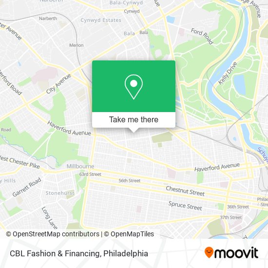 CBL Fashion & Financing map
