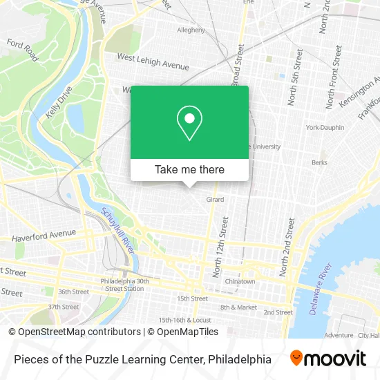 Pieces of the Puzzle Learning Center map