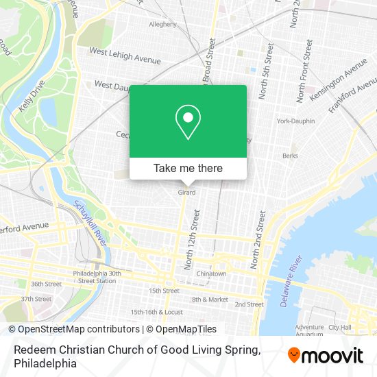 Redeem Christian Church of Good Living Spring map
