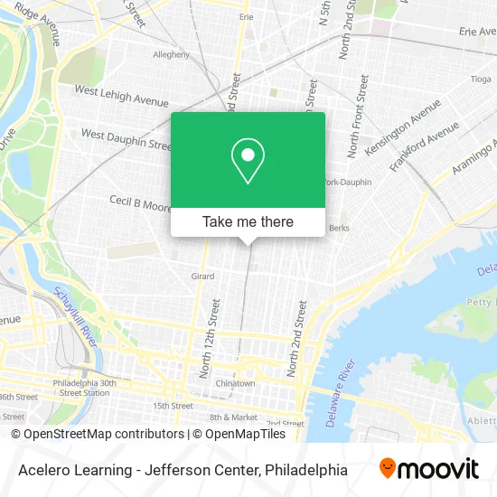 Acelero Learning - Jefferson Center map