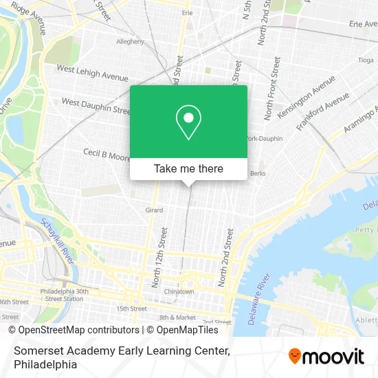 Somerset Academy Early Learning Center map
