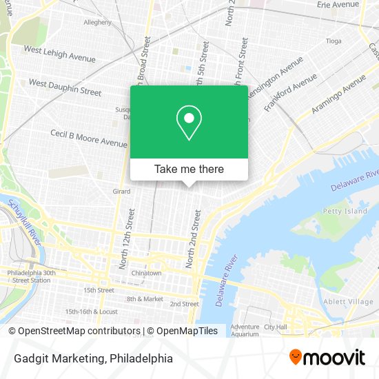 Gadgit Marketing map