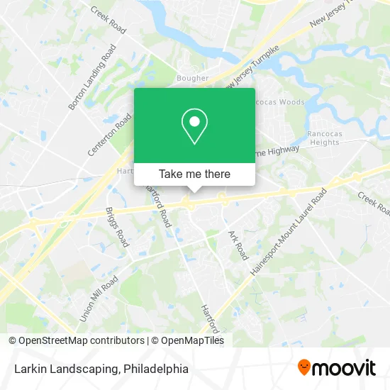 Larkin Landscaping map