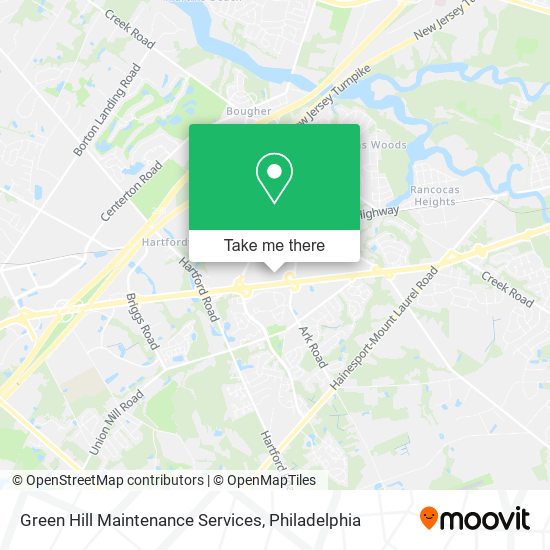 Mapa de Green Hill Maintenance Services