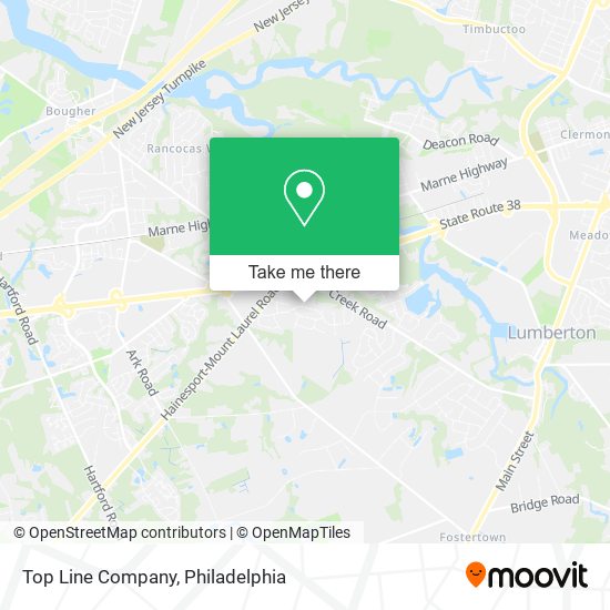 Top Line Company map