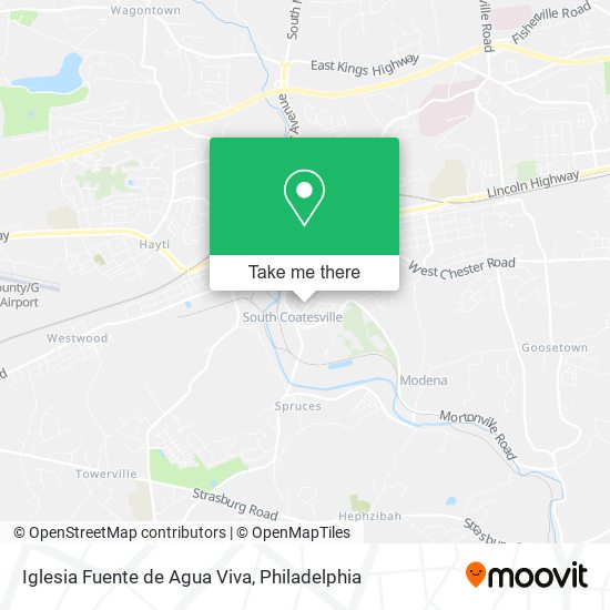 Mapa de Iglesia Fuente de Agua Viva
