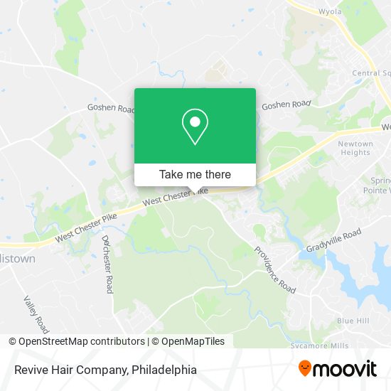 Revive Hair Company map