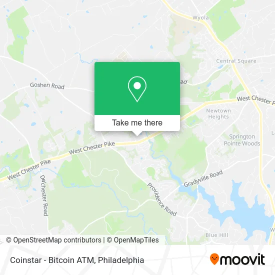 Coinstar - Bitcoin ATM map