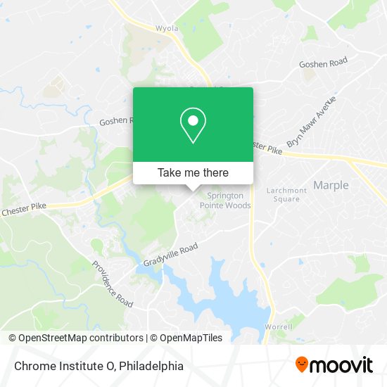 Mapa de Chrome Institute O