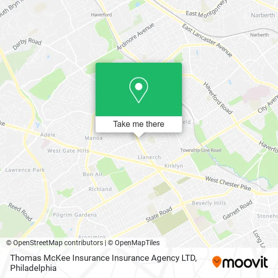 Thomas McKee Insurance Insurance Agency LTD map