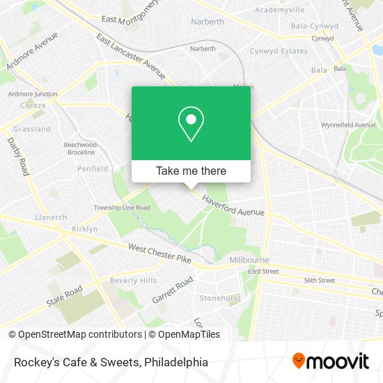 Mapa de Rockey's Cafe & Sweets