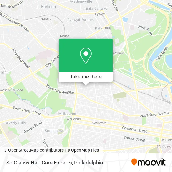 So Classy Hair Care Experts map