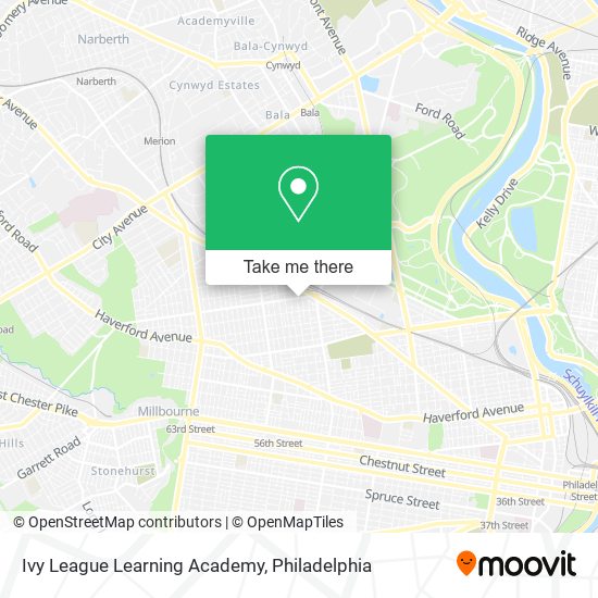 Ivy League Learning Academy map