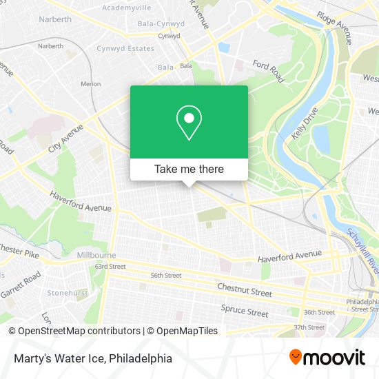 Mapa de Marty's Water Ice