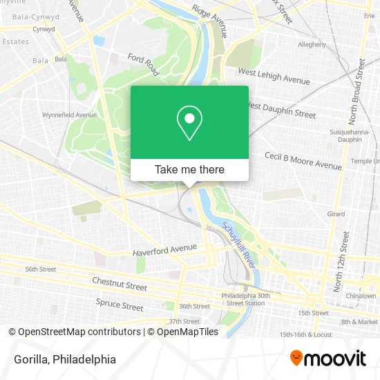 Gorilla map