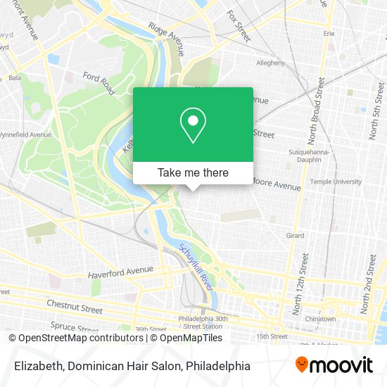Elizabeth, Dominican Hair Salon map