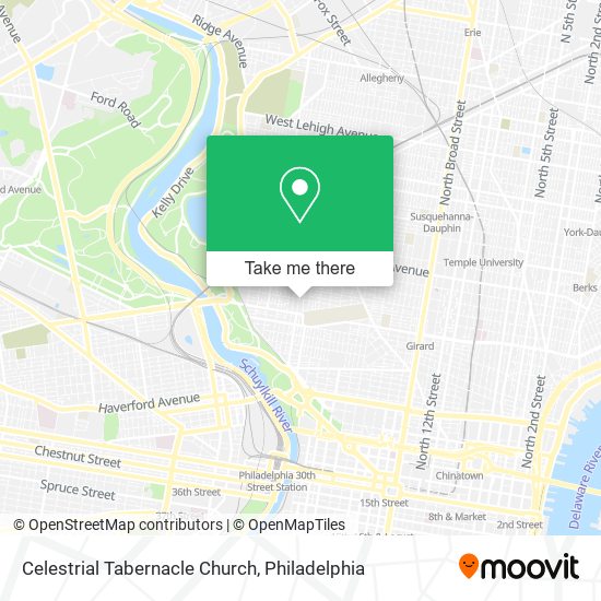 Celestrial Tabernacle Church map