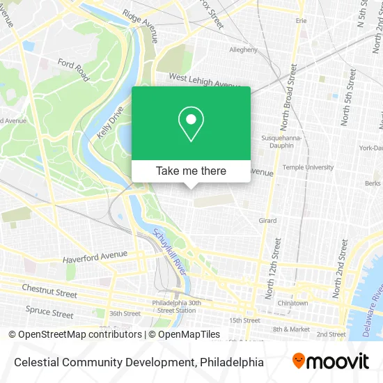 Celestial Community Development map