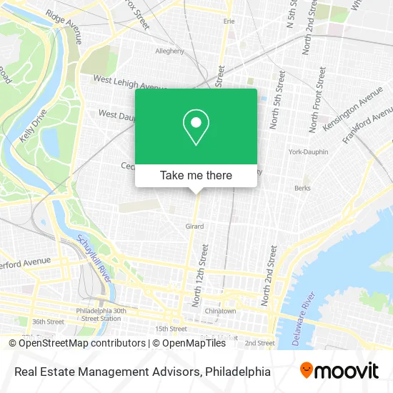 Real Estate Management Advisors map