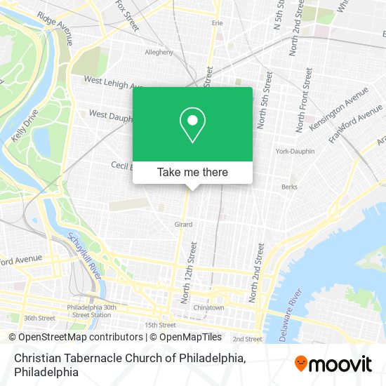 Mapa de Christian Tabernacle Church of Philadelphia
