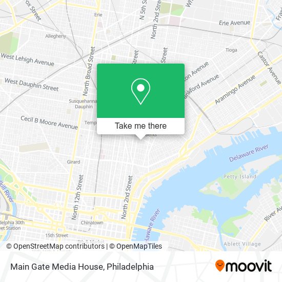 Mapa de Main Gate Media House