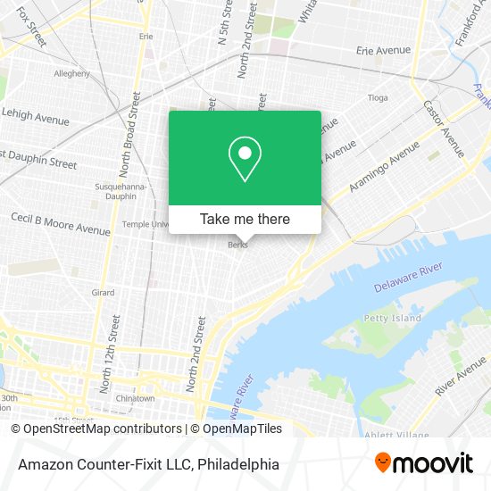 Amazon Counter-Fixit LLC map