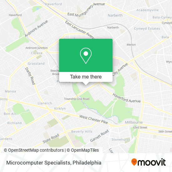 Mapa de Microcomputer Specialists
